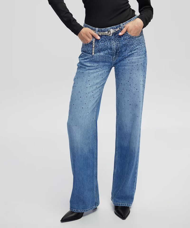 Ipekyol Rhinestone Embellished Jeans Indigo