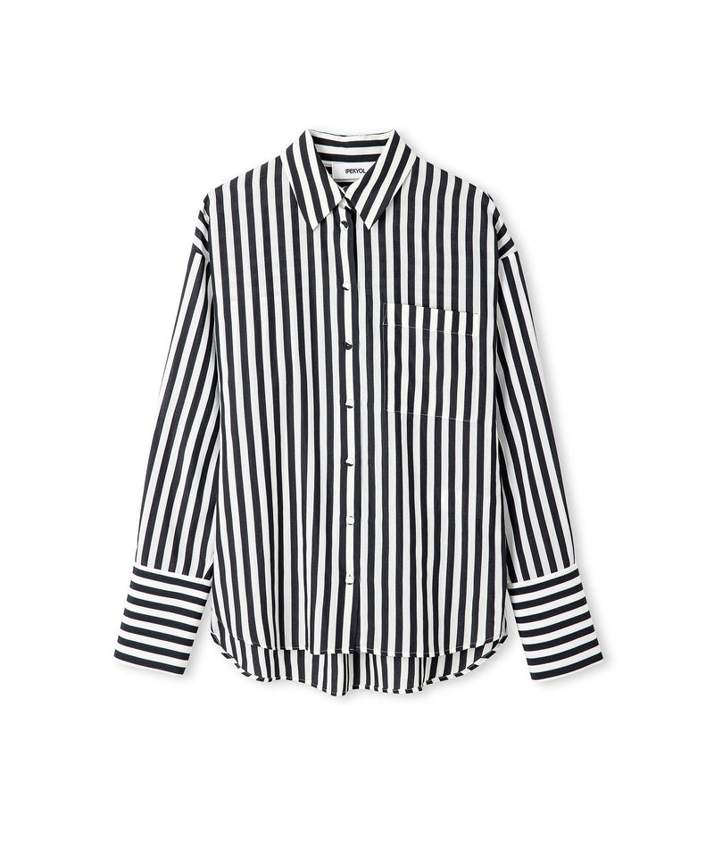 Ipekyol Stripe Shirt Black