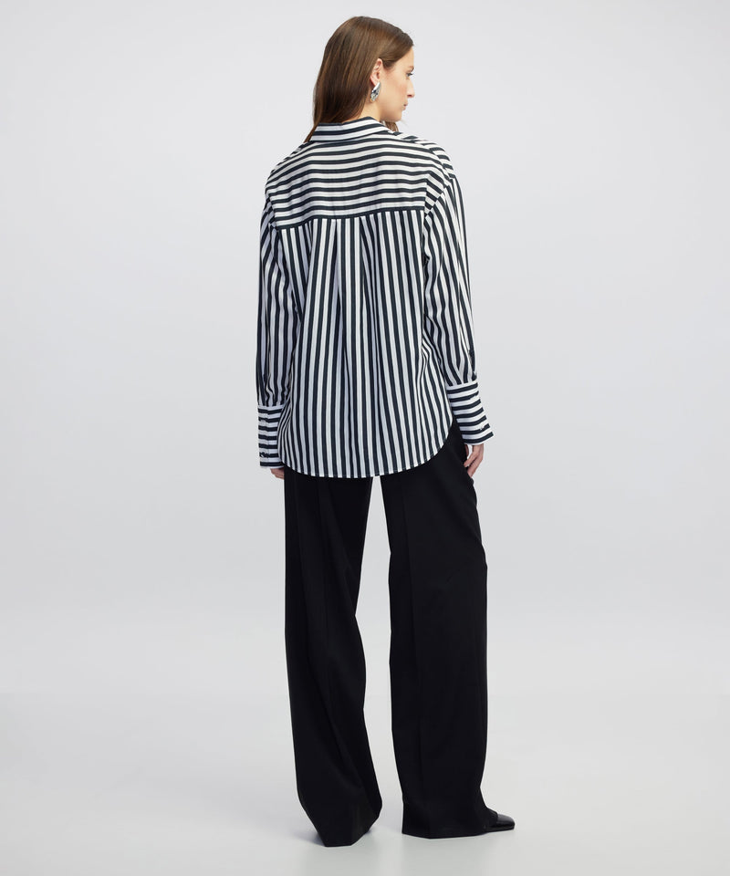 Ipekyol Stripe Shirt Black