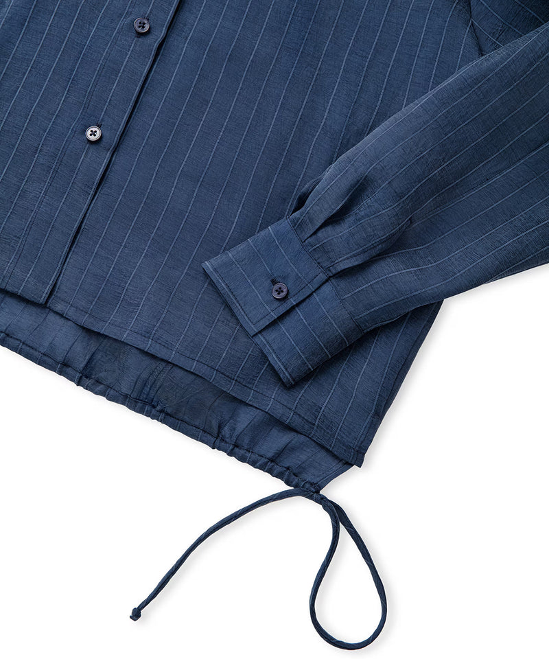 Ipekyol Adjustable Waist Shirt Navy