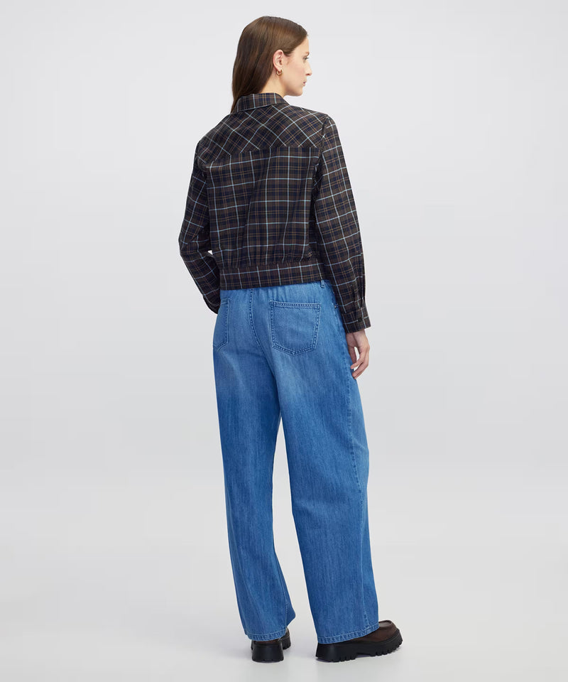 Ipekyol Embellished Floral Applique Shirt Navy