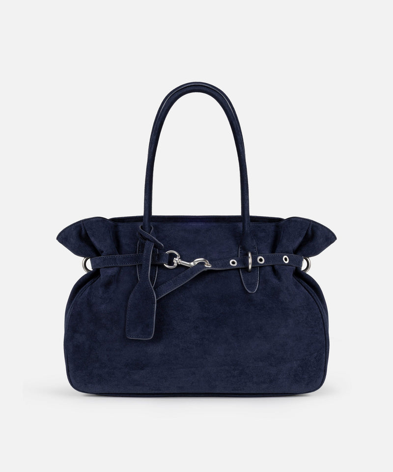 Ipekyol Metal Buckle Bag Navy