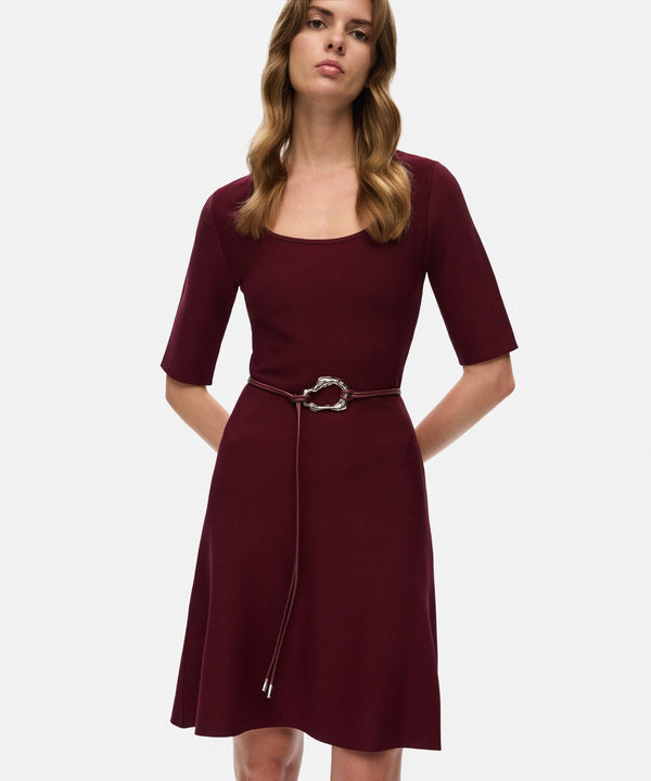 Ipekyol Rope Belt With Buckle Bordoux