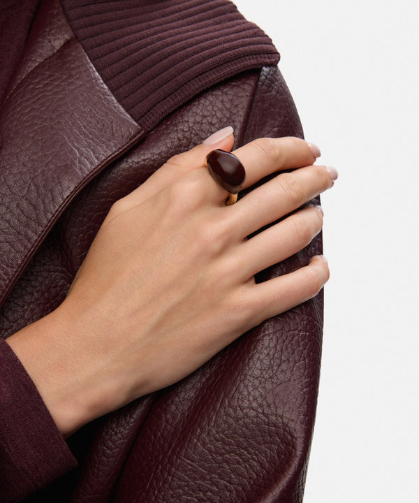 Ipekyol Enamel Ring Gold