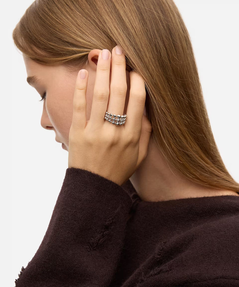 Ipekyol Textured Ring Silver