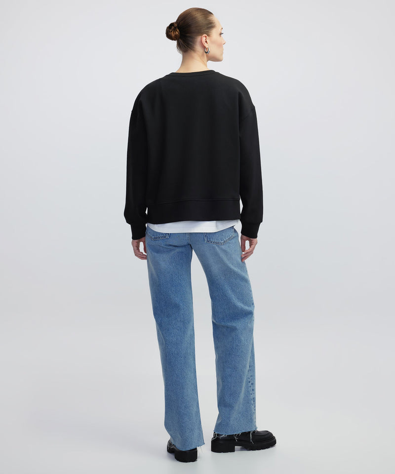 Ipekyol Sweatshirt With Asymmetric Zipper Black