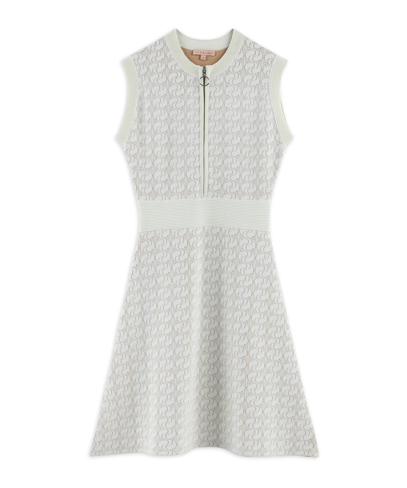 Machka Knitwear Dress White