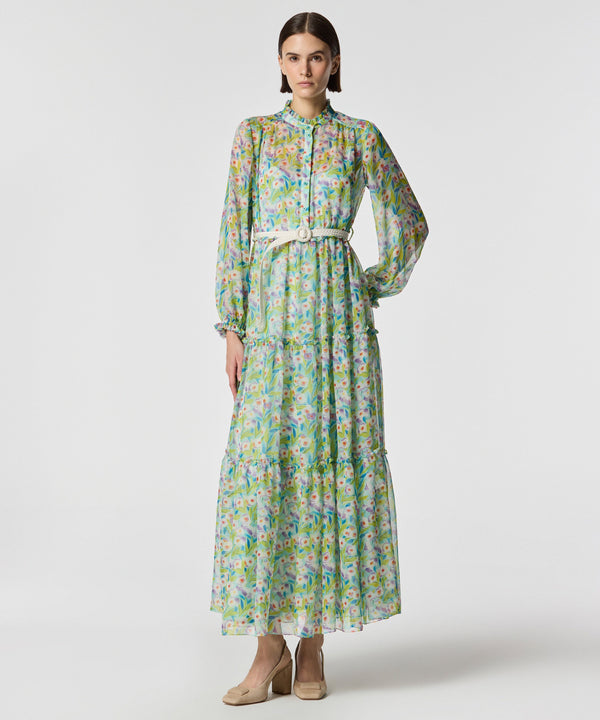 Machka Patterned Maxi Dress Nile