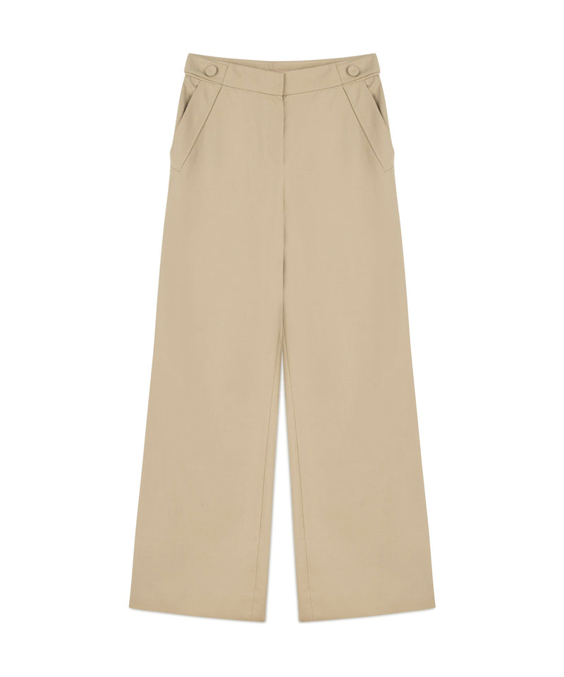 Machka Gabardine Trousers Terracotta