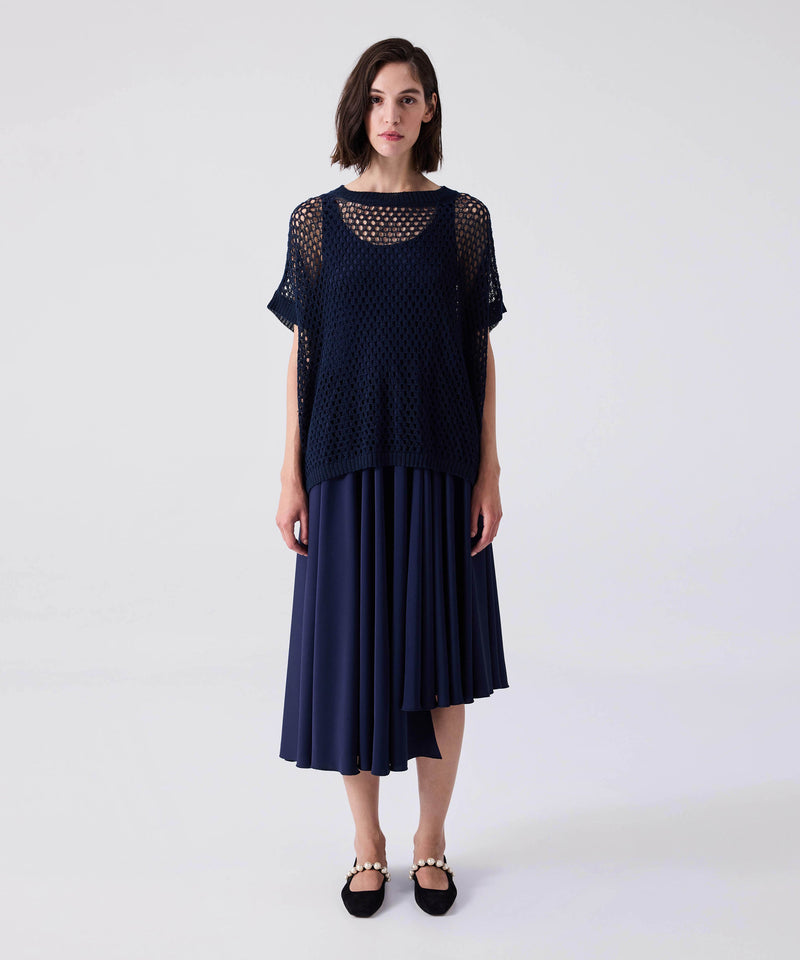 Machka Two Piece Look Dress Navy