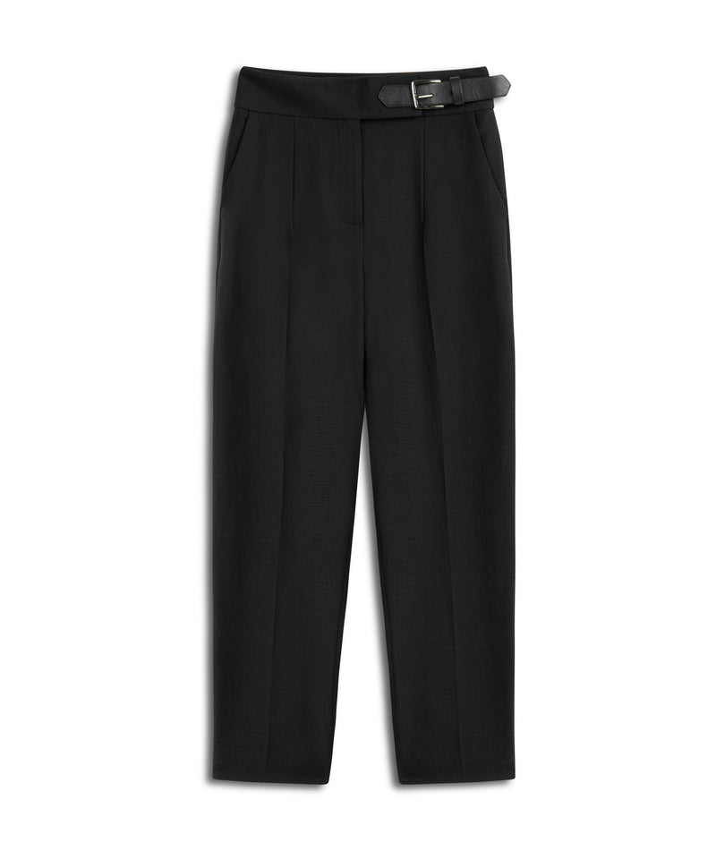 Machka Trousers With Belt Accessories Black