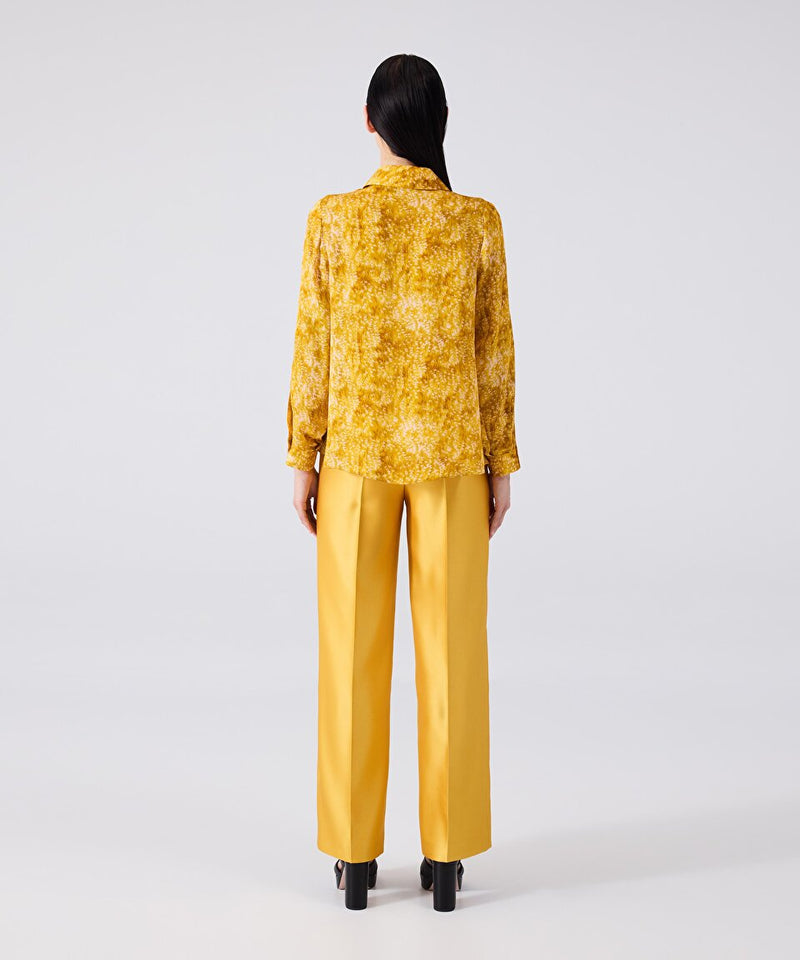 Machka Abstract Pattern Blouse Yellow