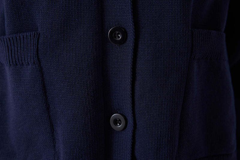 Machka Cardigan With Pocket Details Navy