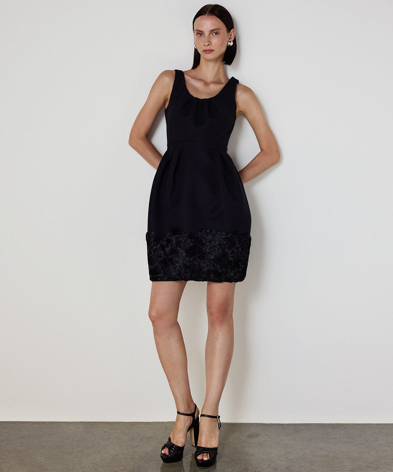 Machka Embellished Mini Dress Black