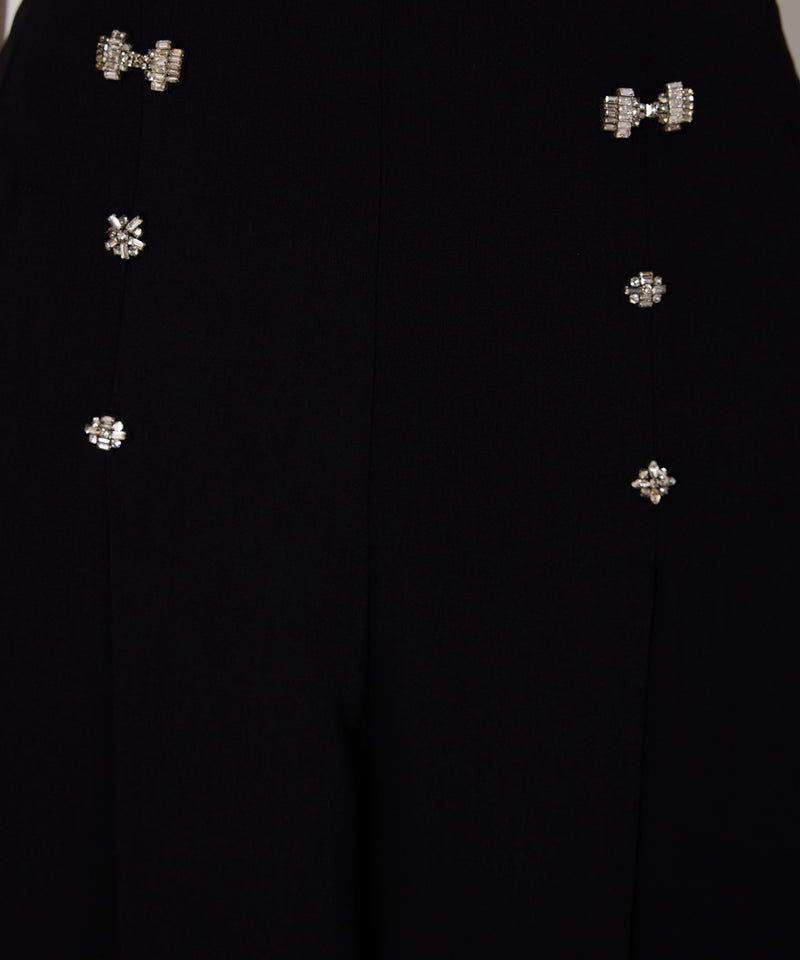 Machka Embellished Trousers Black