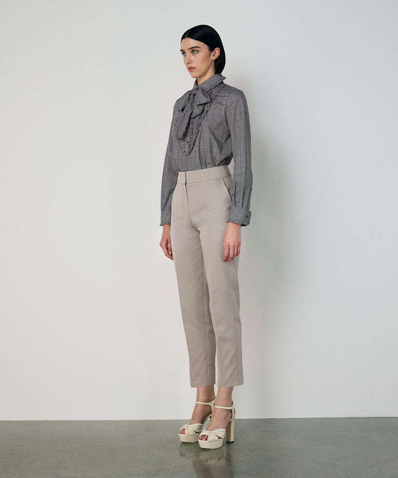 Machka Cigarette Trousers Stone