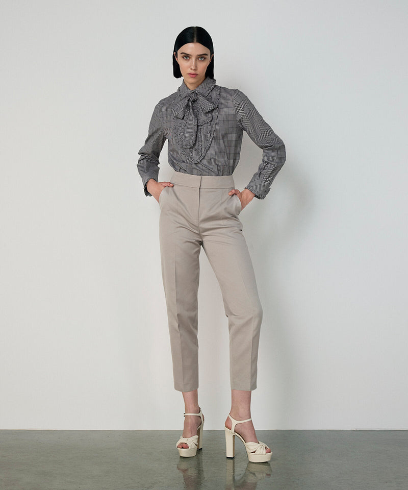 Machka Cigarette Trousers Stone
