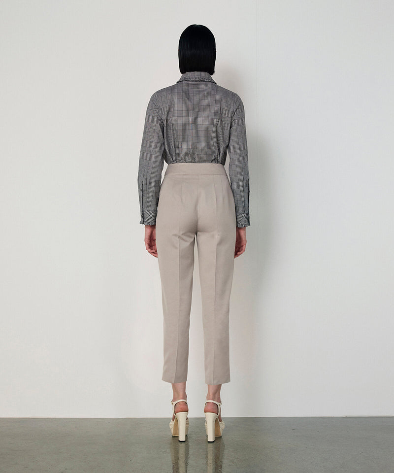 Machka Cigarette Trousers Stone
