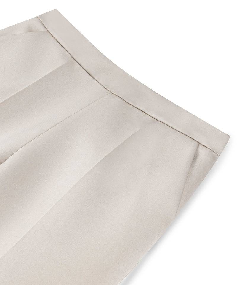 Machka Cigarette Fit Trousers With Crease Champagne