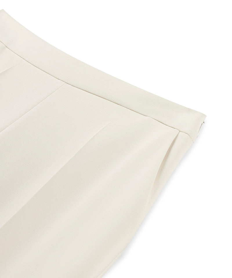 Machka Crepe Trousers With Pockets Ecru