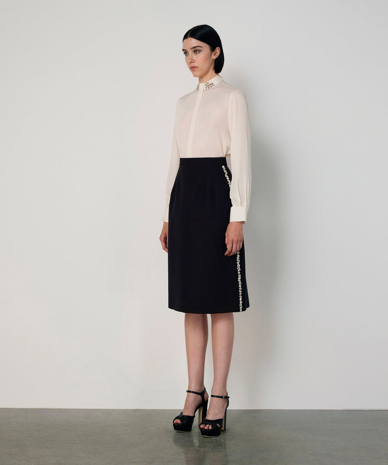 Machka Embellished Skirt Black