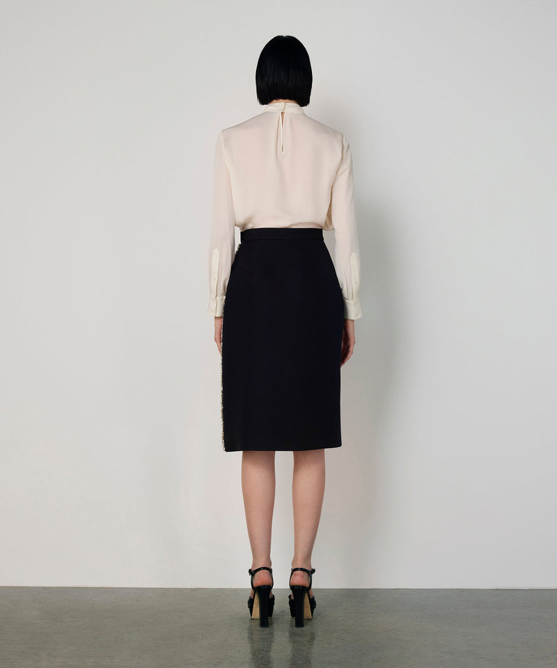 Machka Embellished Skirt Black