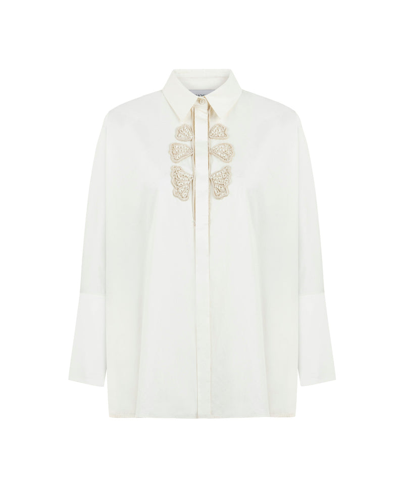 Machka Embroidered Blouse White