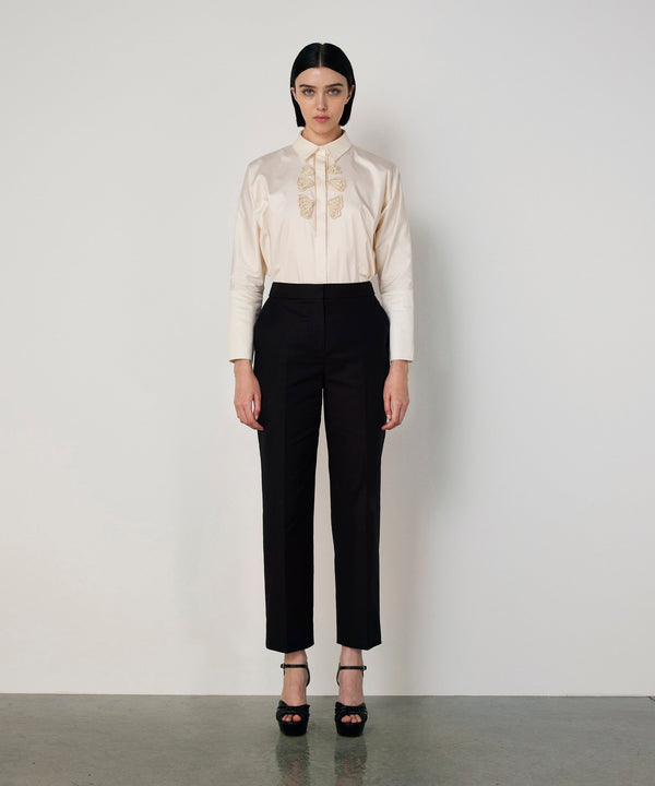 Machka Embroidered Blouse White