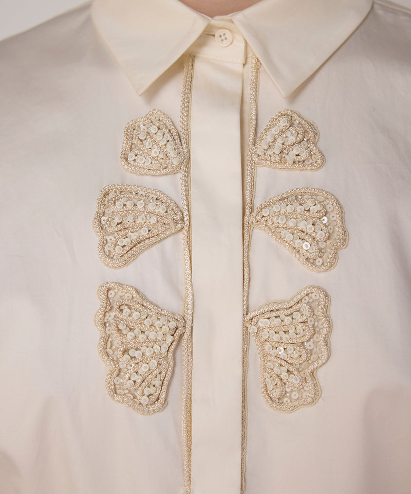Machka Embroidered Blouse White