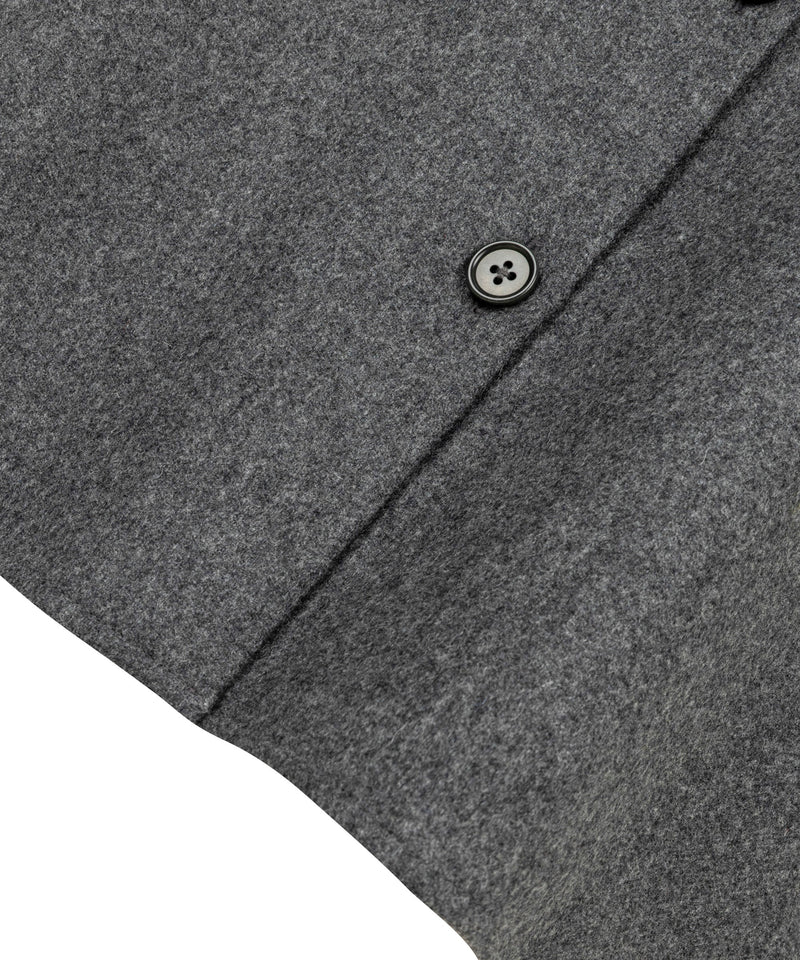 Machka Flannel Shirt With Pockets Grey Melange