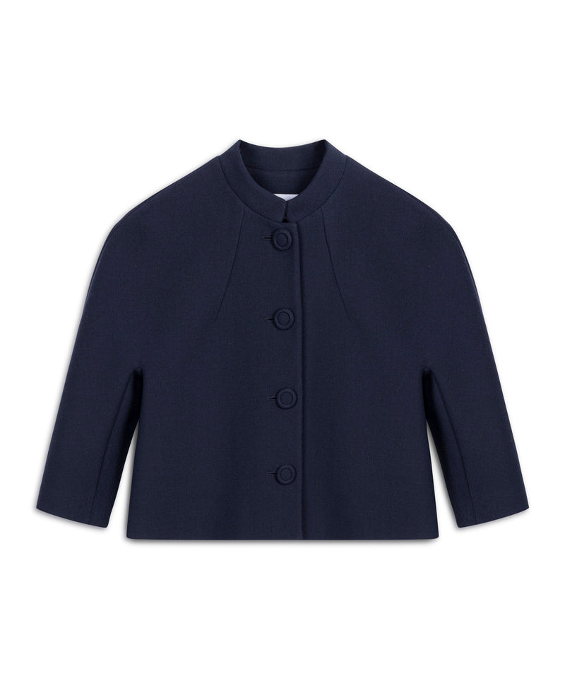 Machka Coat With Button Accessories Navy
