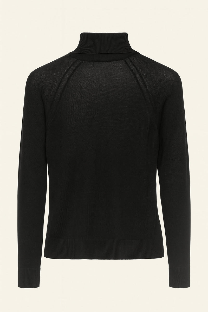 Setre Turtleneck Long Sleeve Knitwear Black
