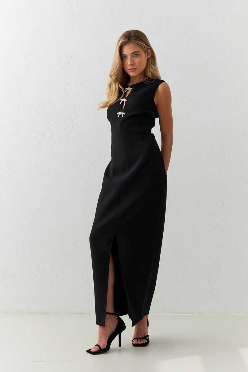 Setre Sleeveless Maxi Dress Black