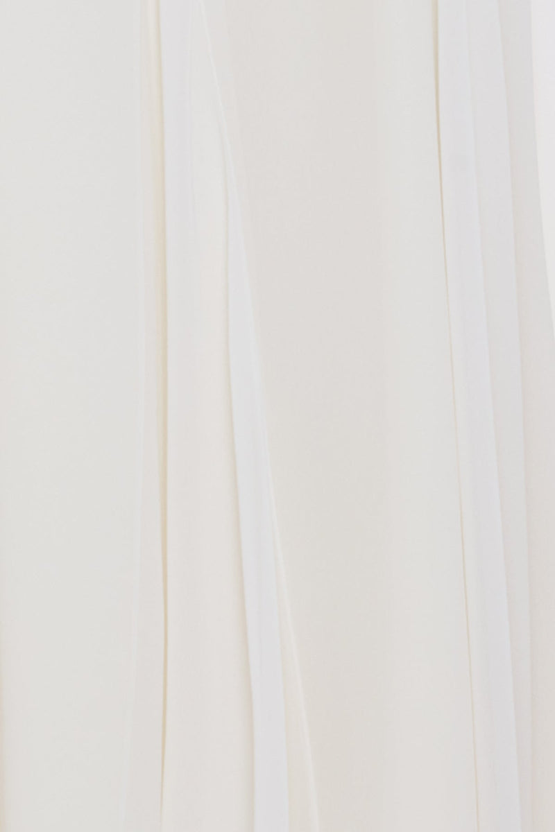 Setre Relaxed Cut Midi Length Skirt Ecru