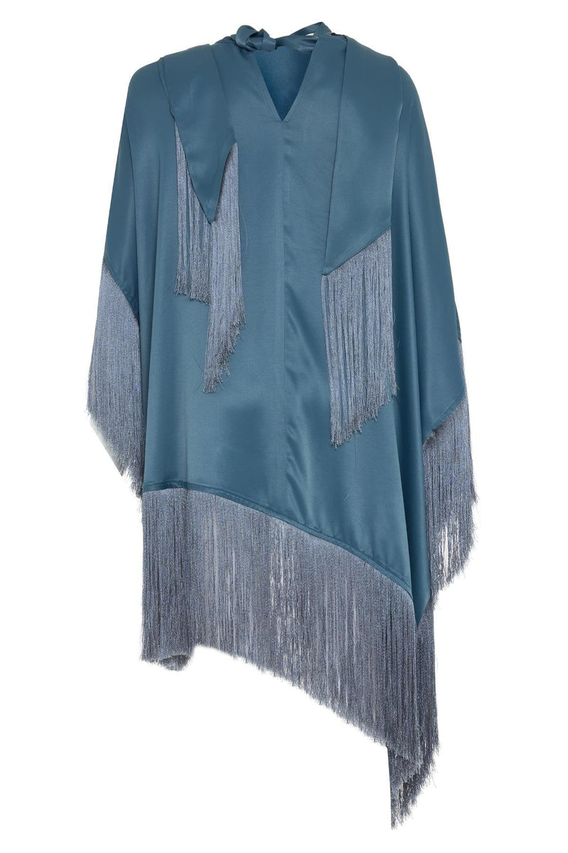Setre Tassel Detailed Blouse And Trousers Set Crystal