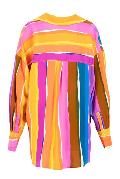 Setre Vertical Stripe Patterned Shirt Multi Color