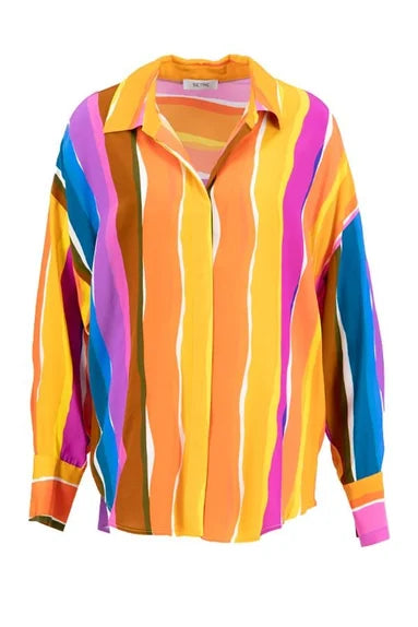 Setre Vertical Stripe Patterned Shirt Multi Color