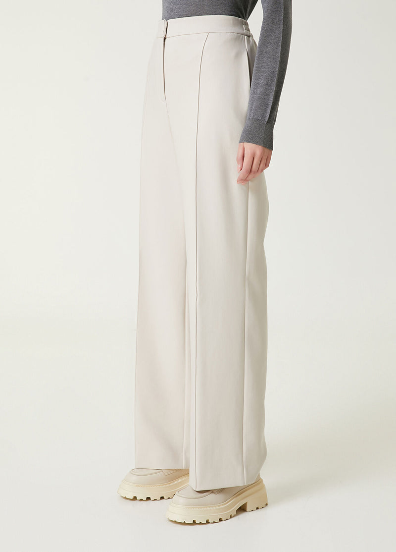 Beymen Club Ribbed Pants Ecru