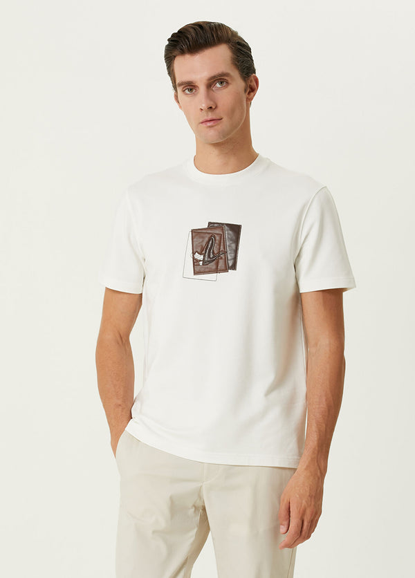 Beymen Club Men Goose Logo T-Shirt White