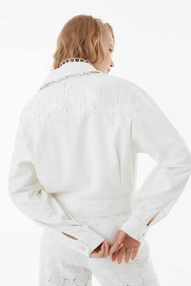 Exquise Jacket Light Off White - Wardrobe Fashion