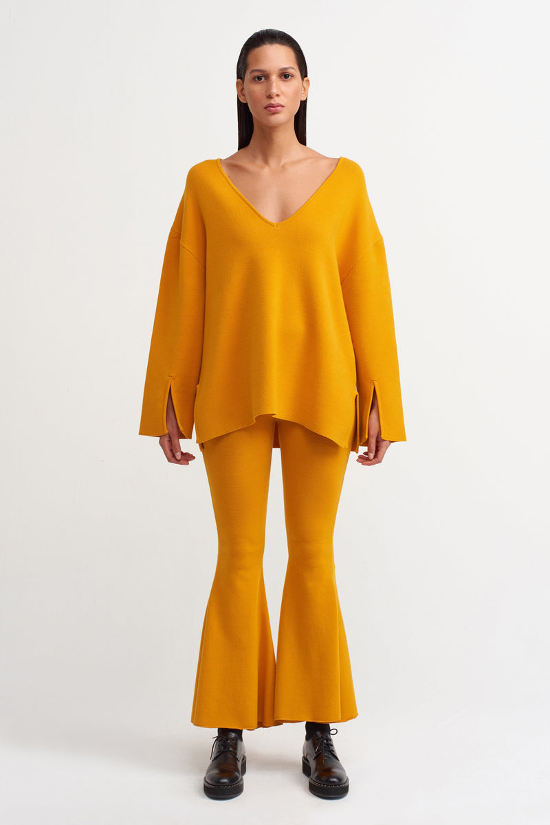 NU Sleeve Slit Detail Blouse Papia