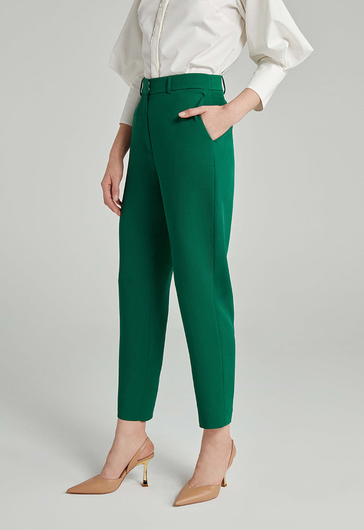 Choice Straight-Cut Trouser Green