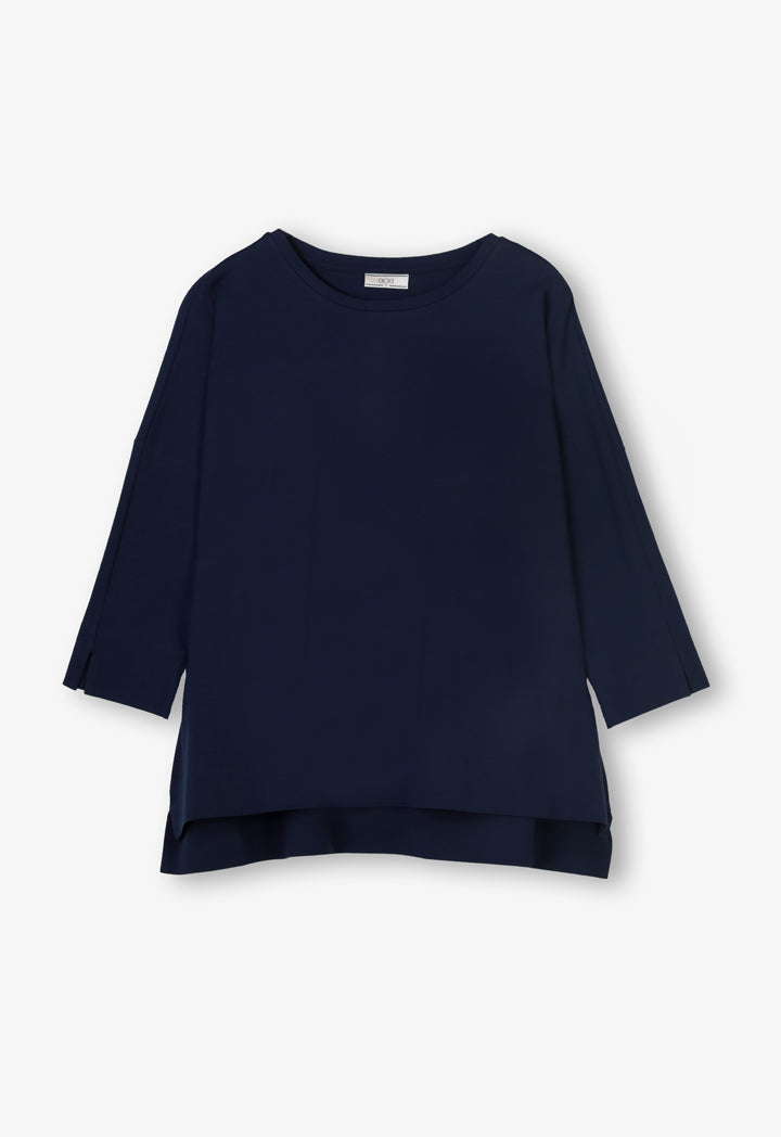 Choice Basic Solid Jersey T-Shirt Navy