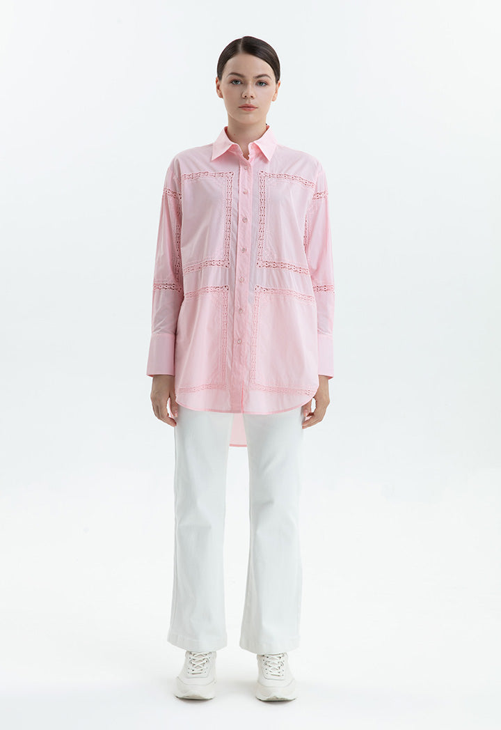 Choice Relaxed Fit Shirt Light Pink