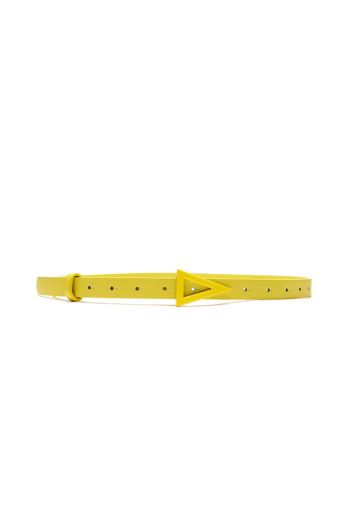 Choice Slim Triangular Anchor Buckle Belt Lime