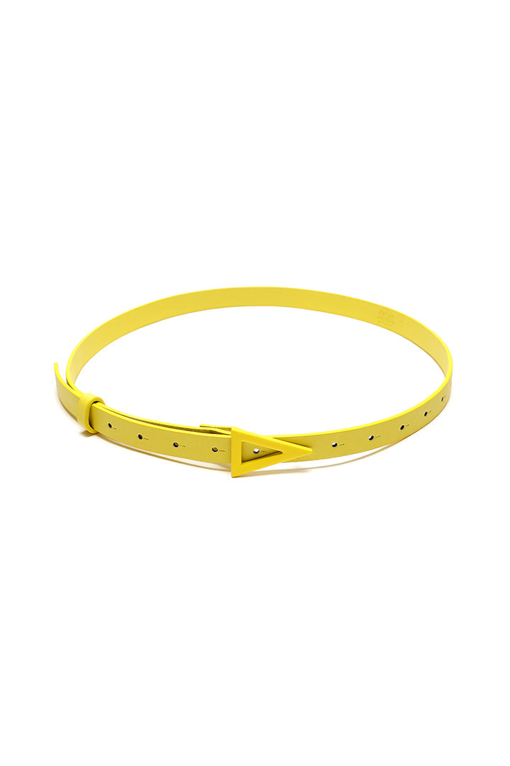 Choice Slim Triangular Anchor Buckle Belt Lime