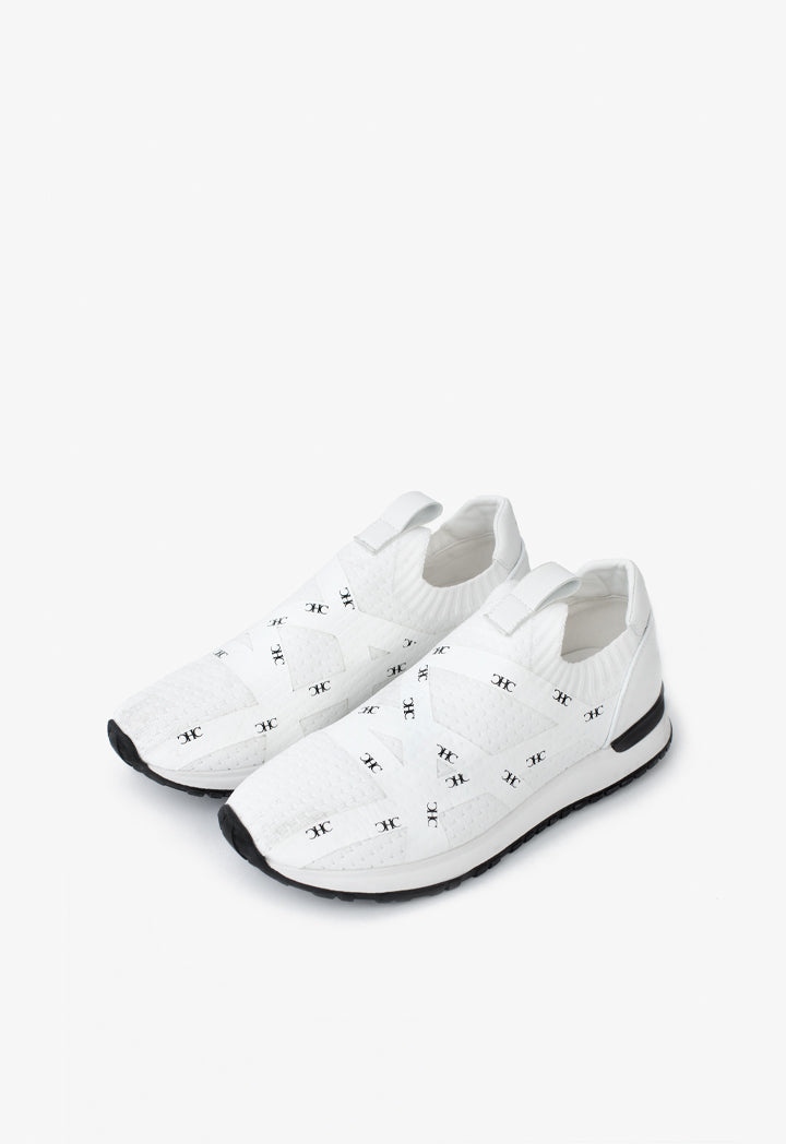 Choice Seamless Breathable Low Top Sneakers White