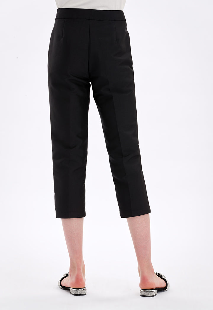 Choice Long Solid Formal Trouser Black