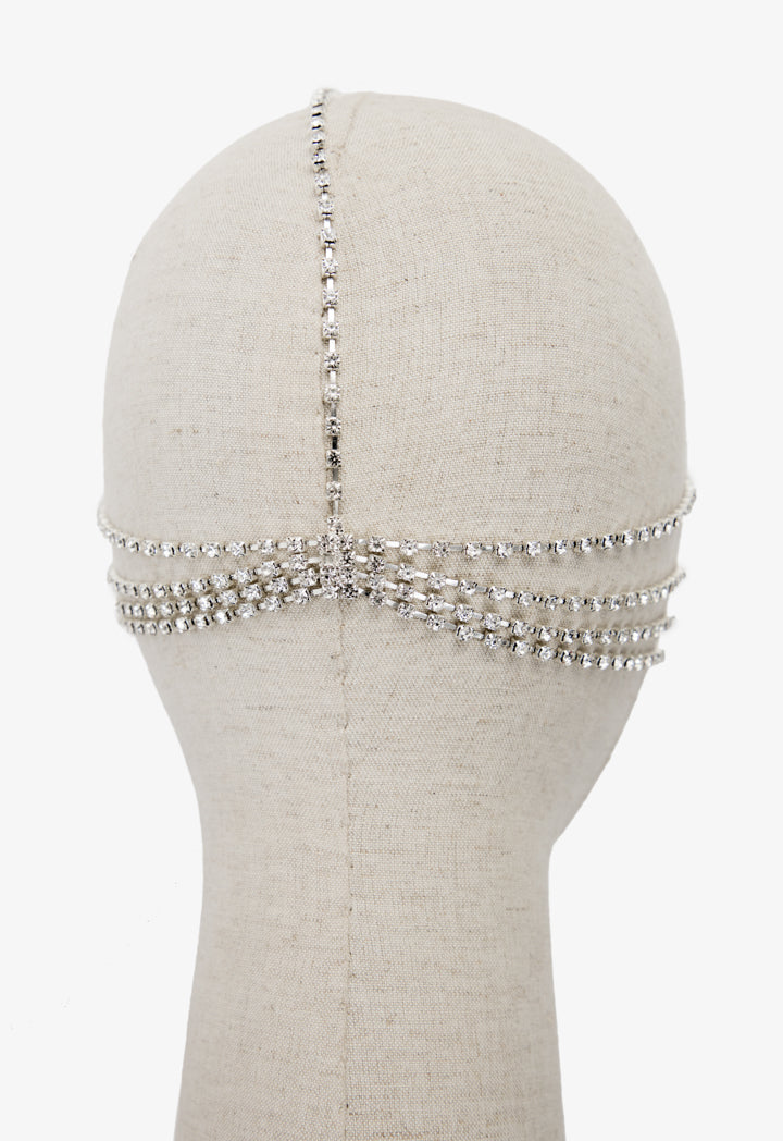 Choice Head Accessory With Crystal-Stone Detail Silver