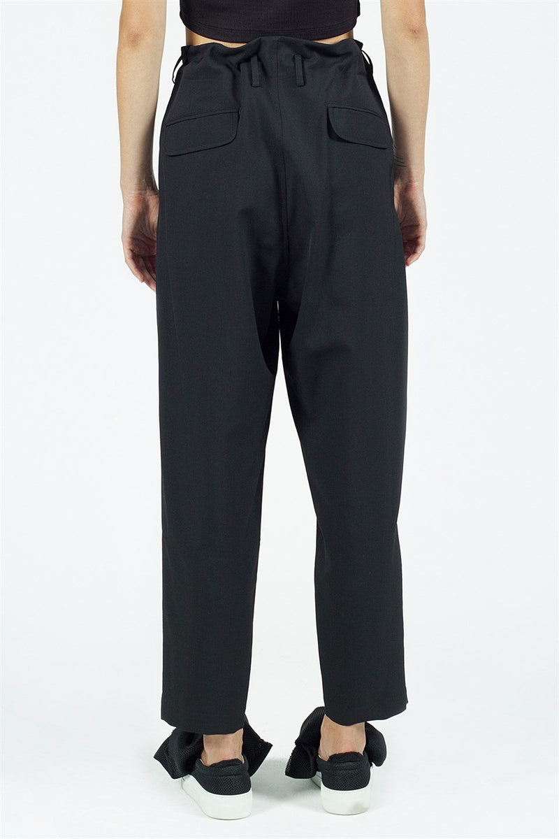 Nu High Waist Comfortable Fit Trouser Black